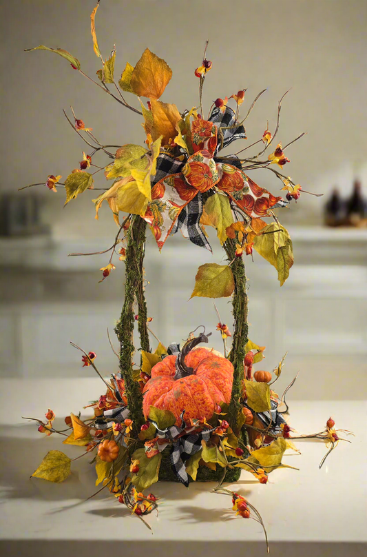 Pumpkin Moss Lantern