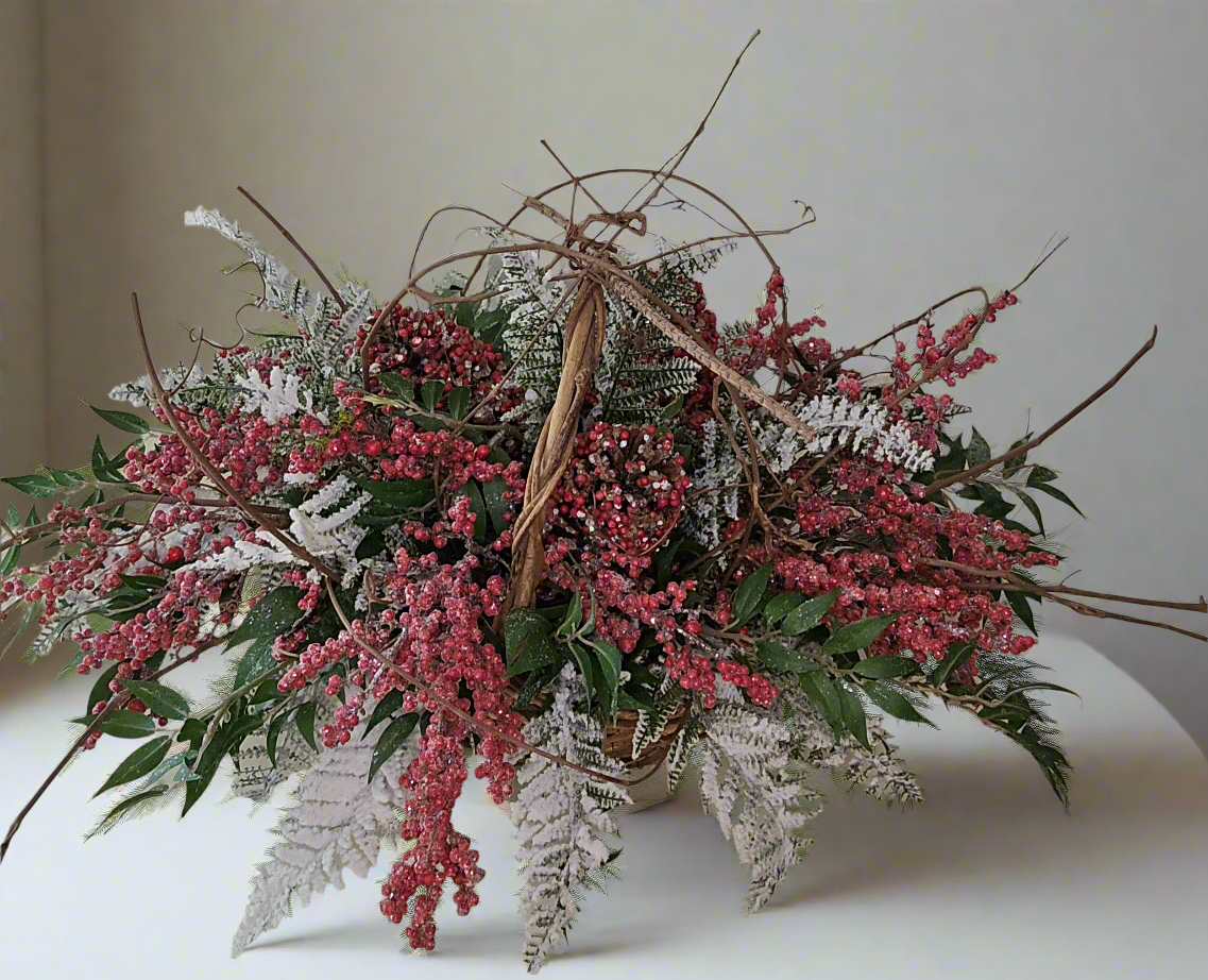 Berries and Branches Basket